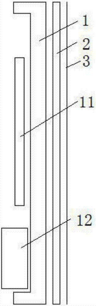 Touch type elevator control box and elevator control system