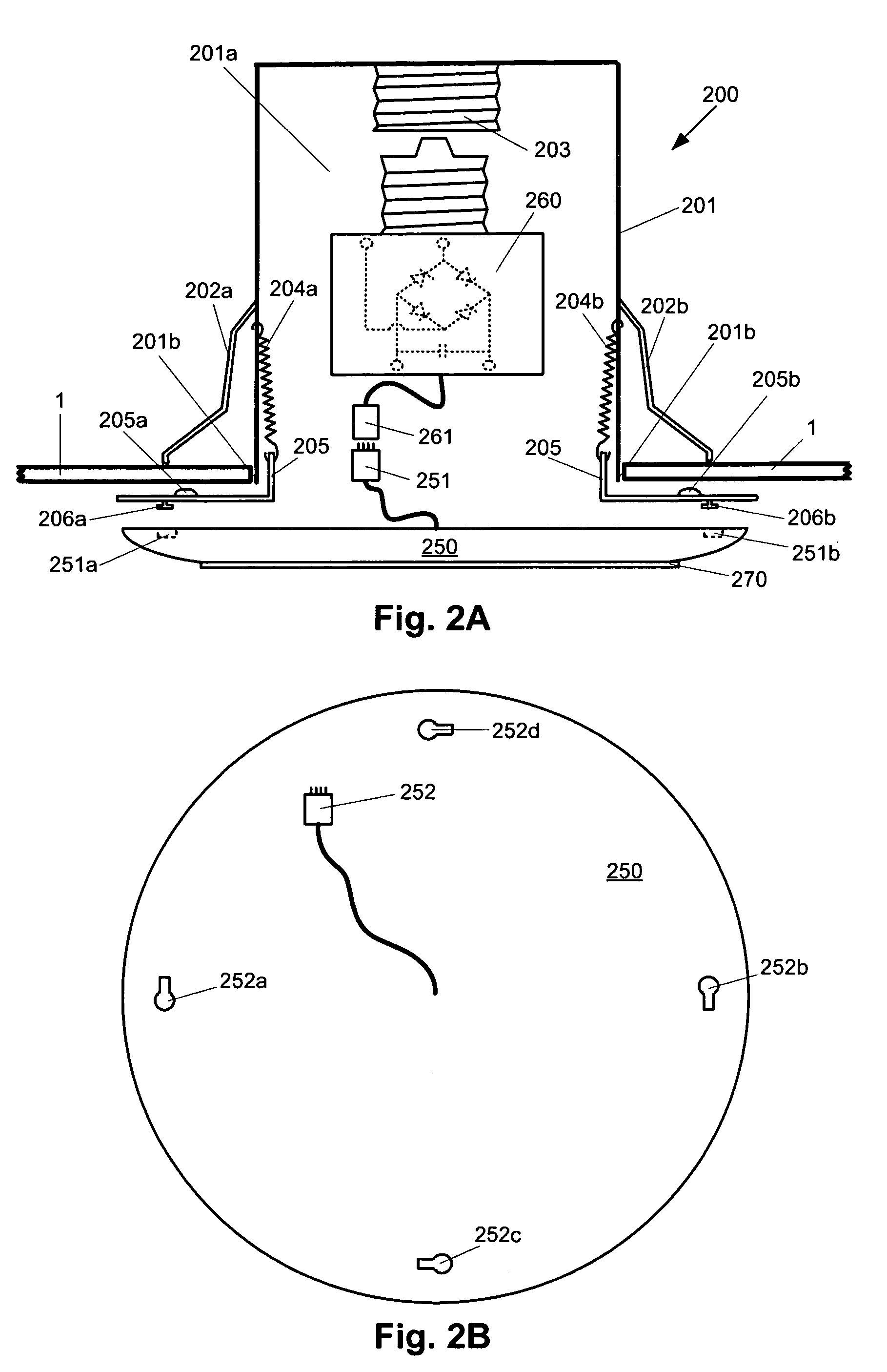 Lighting device for a recessed light fixture