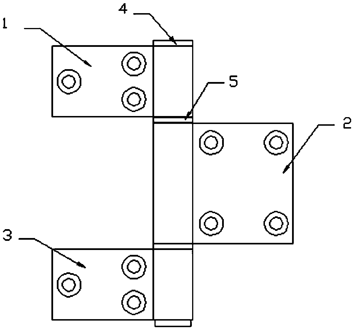 Strong anti-falling hinge