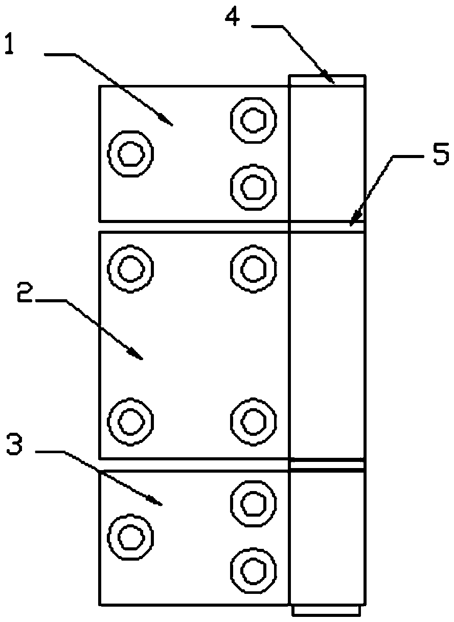 Strong anti-falling hinge