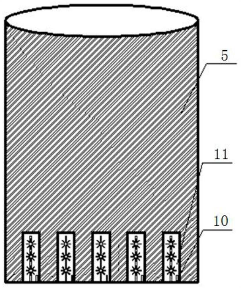 A closed ground flare system