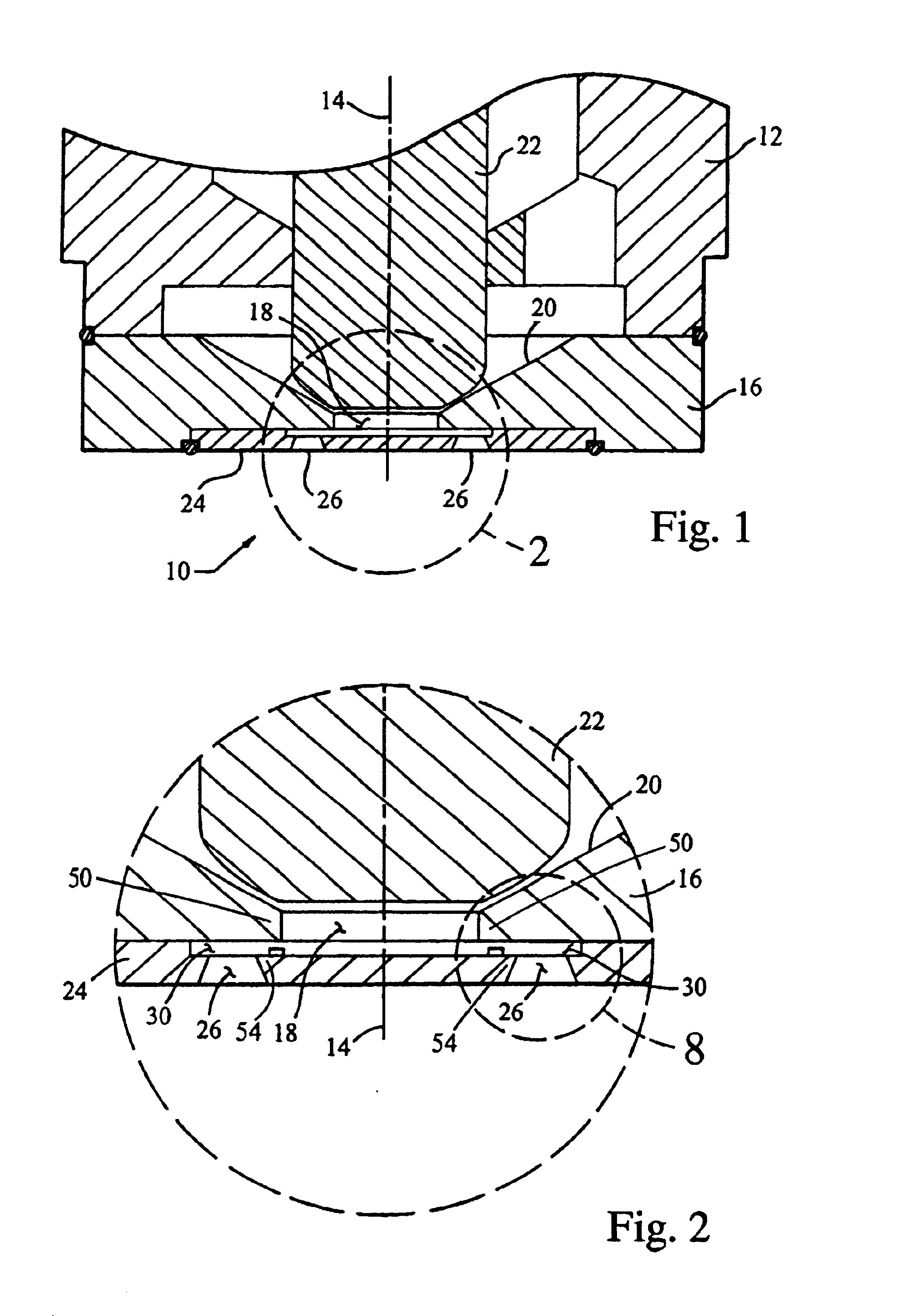 Fuel injector nozzle assembly with induced turbulence