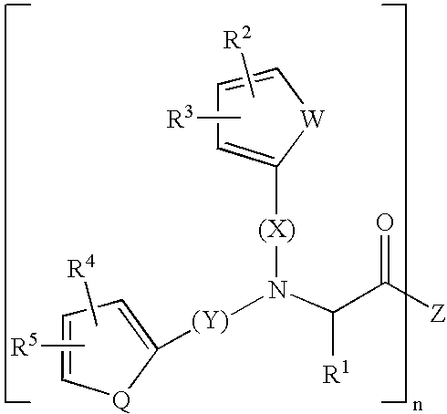 Substituted amino acids as erythropoietin mimetics