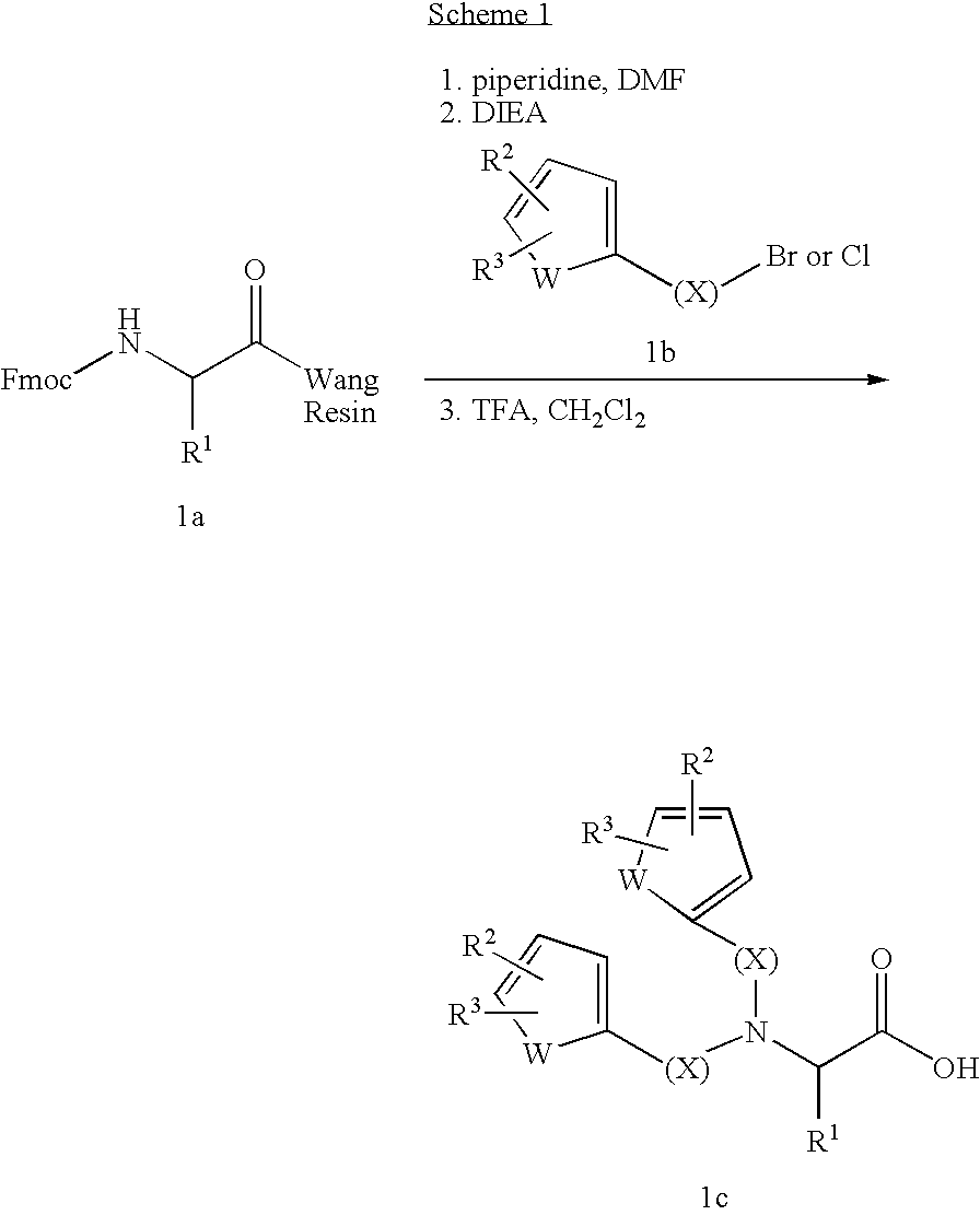 Substituted amino acids as erythropoietin mimetics