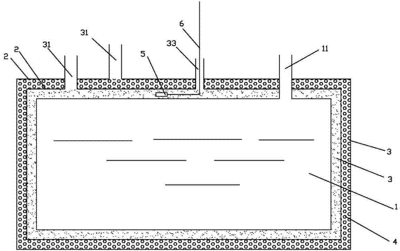 Multifunctional heat-proof oil tank