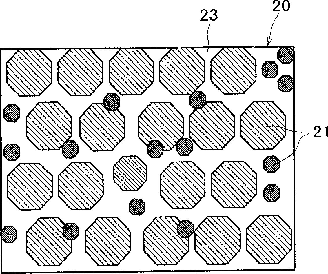Non-evaporation type getter, display unit and production method for them