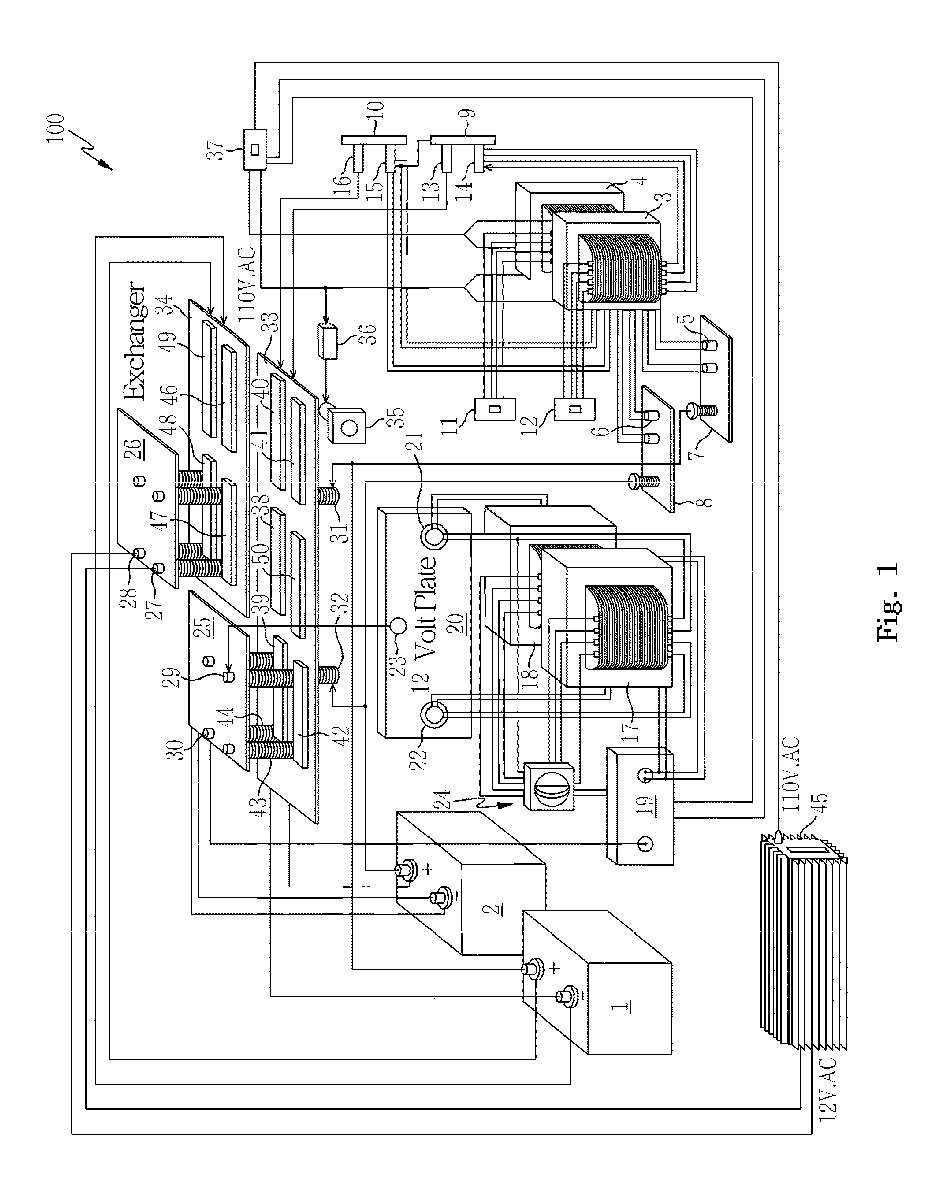 Power supply device using secondary battery and method of switching the battery mode