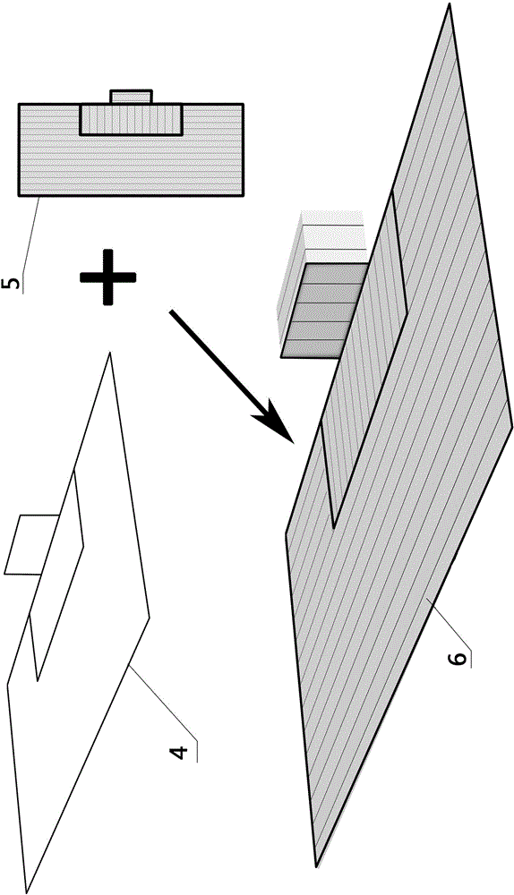 A method for making three-dimensional advertising in a sports field