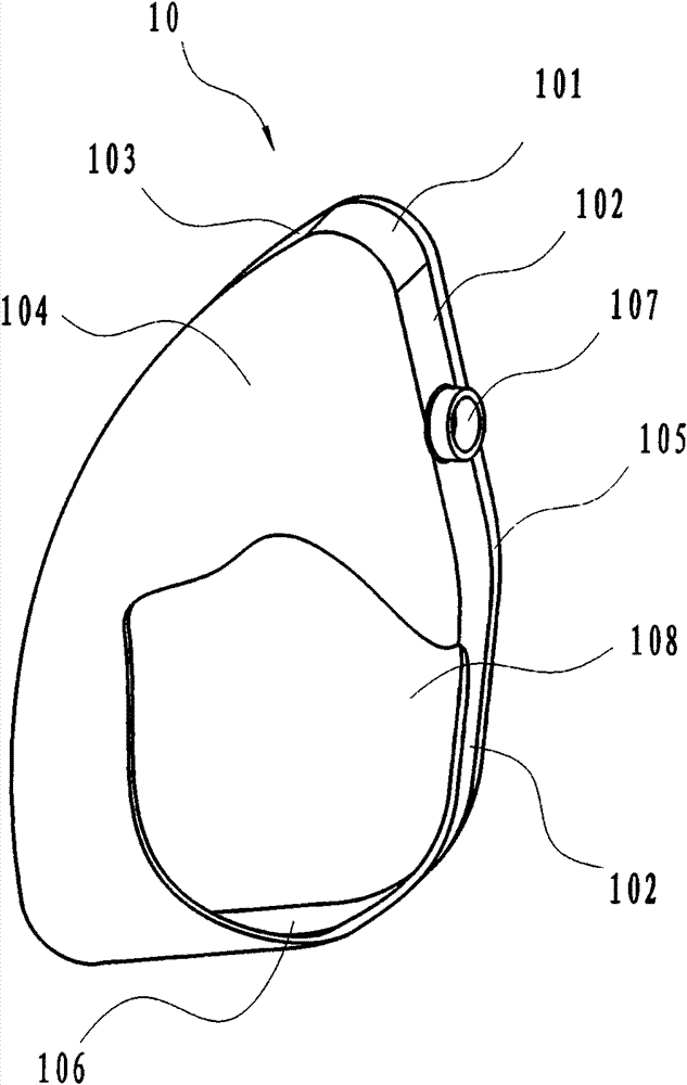 Shell-like air filter core and assembly thereof