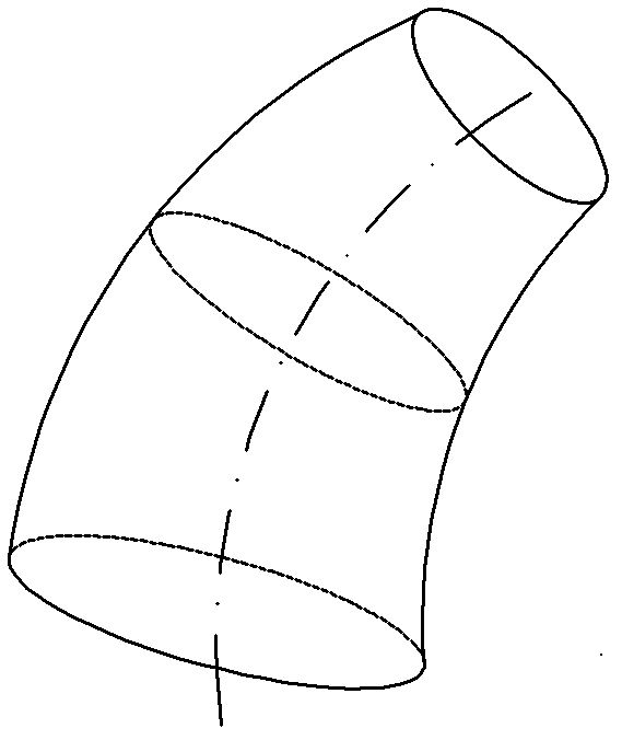 Automatic fiber laying variable-angle path planning method for non-developable curved surface part