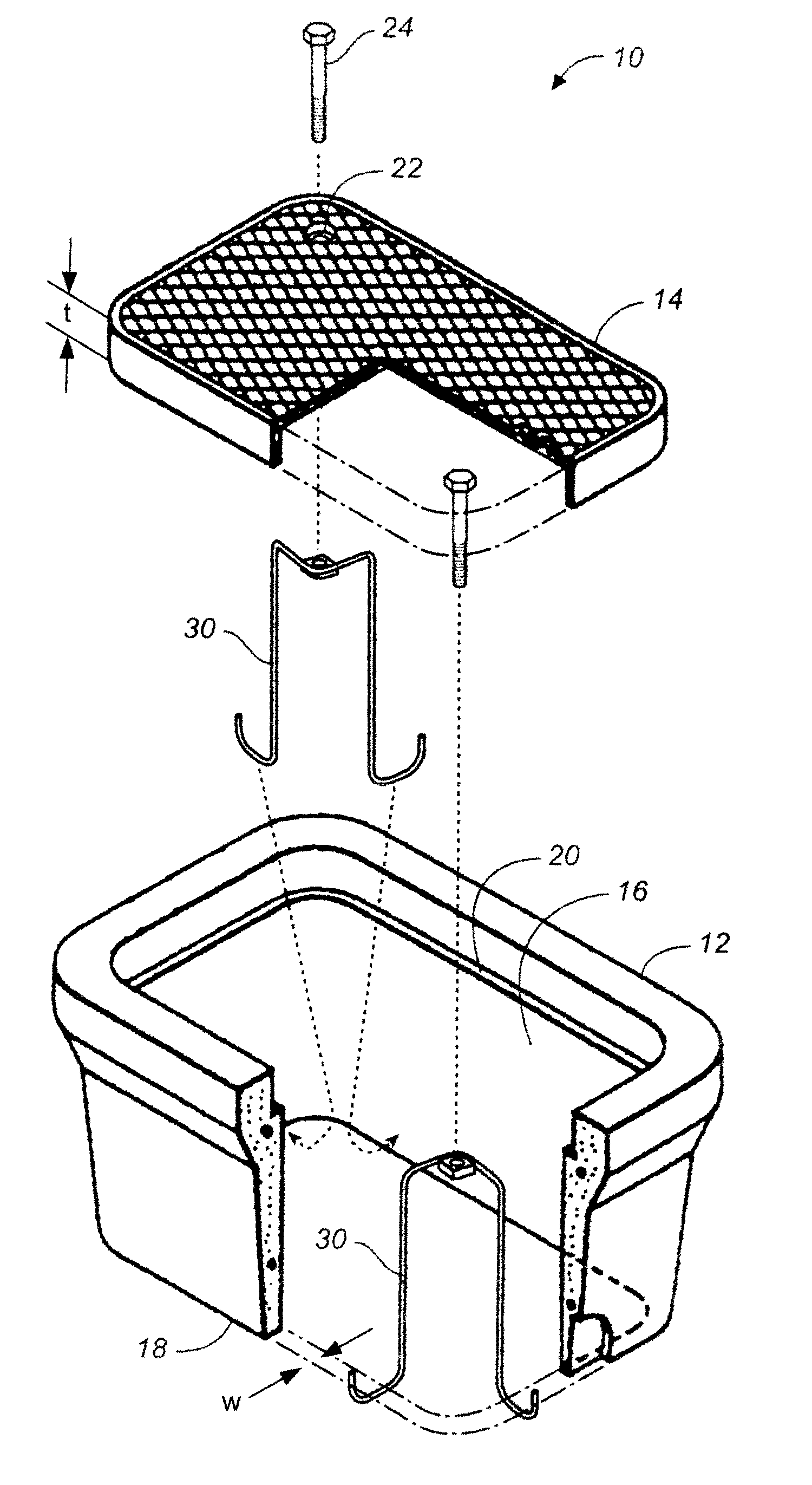 Utility box anti-theft lock brackets