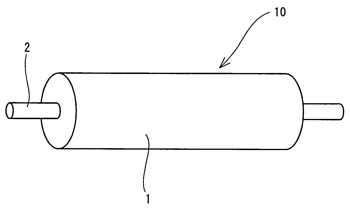 Electroconductive rubber roller