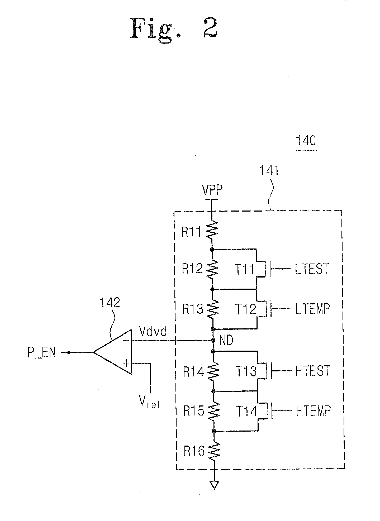 Semiconductor memory device controlling output voltage level of high voltage generator according to temperature variation