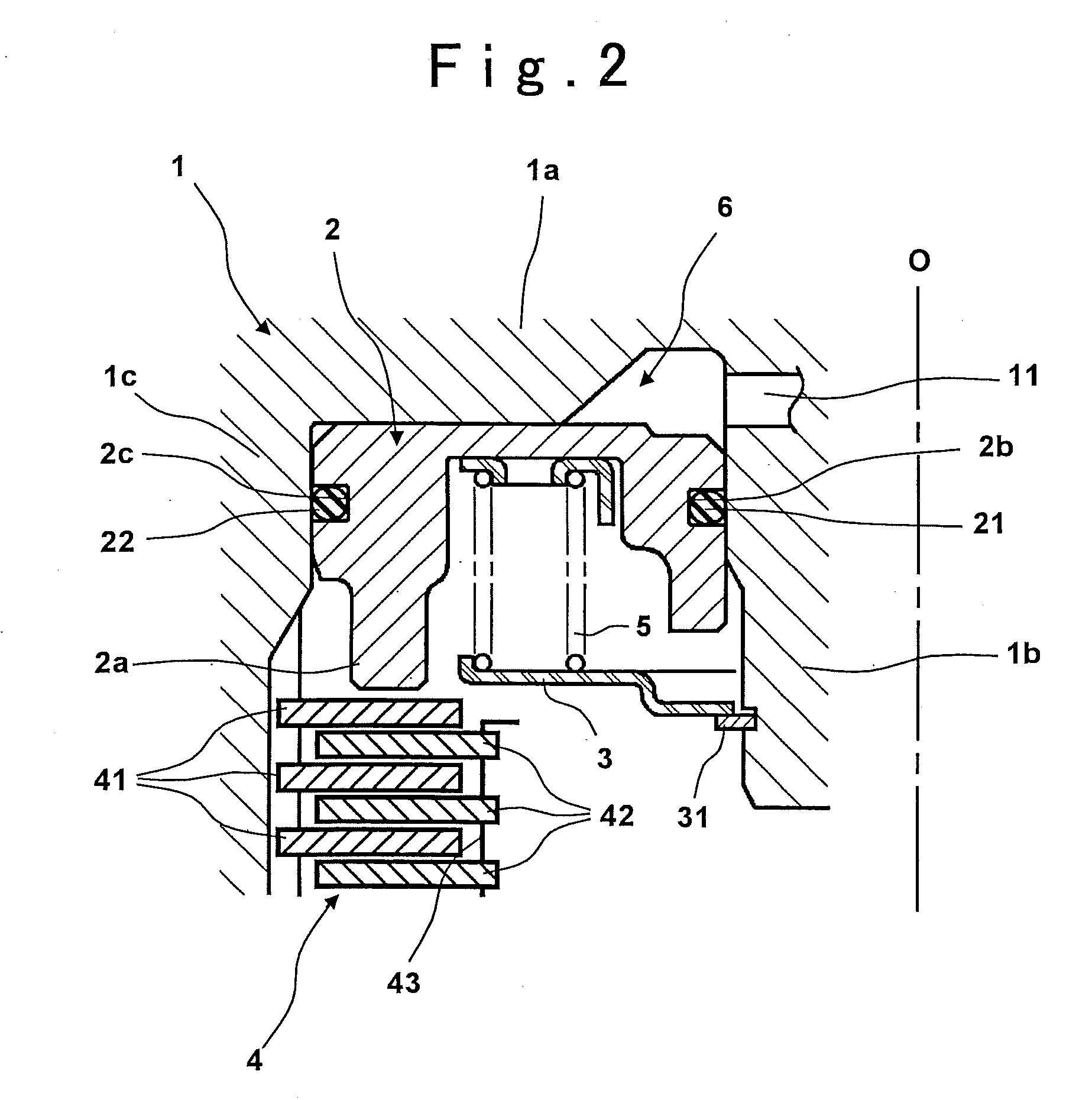 Aluminum piston with an incorporated seal