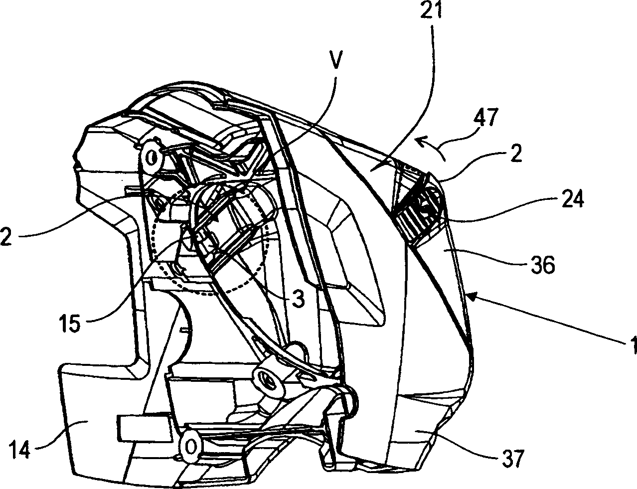 Housing cover