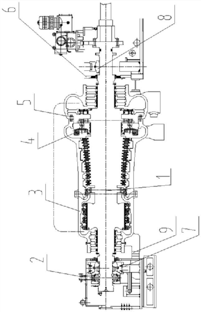 45MW ultrahigh-pressure reaction type backpressure steam turbine