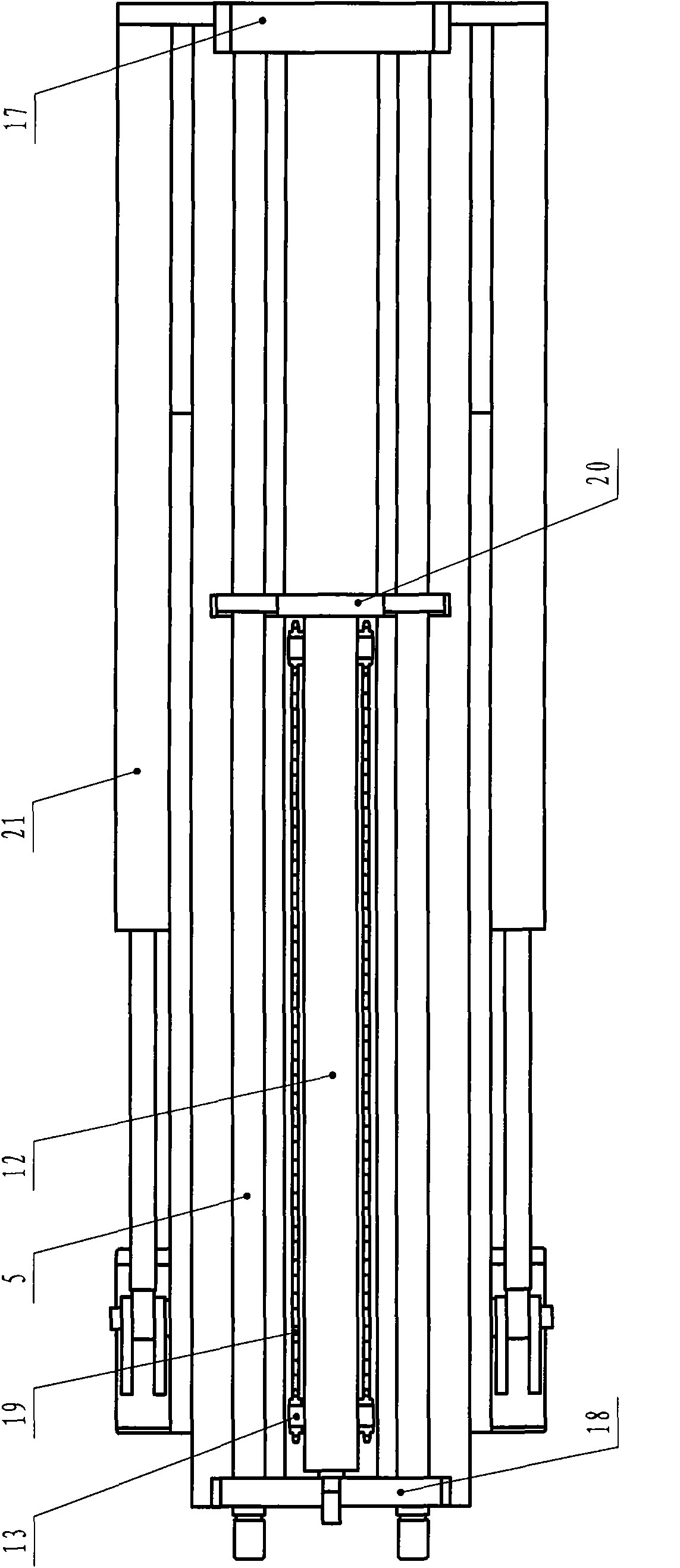 Vehicle hydraulic drill