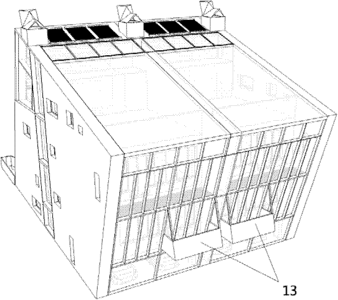 Environment-based energy-saving prototype house building