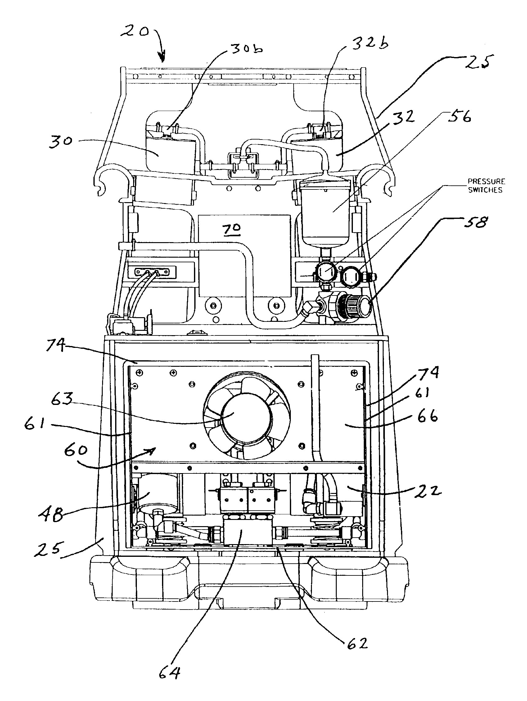 Reduced noise oxygen concentrator