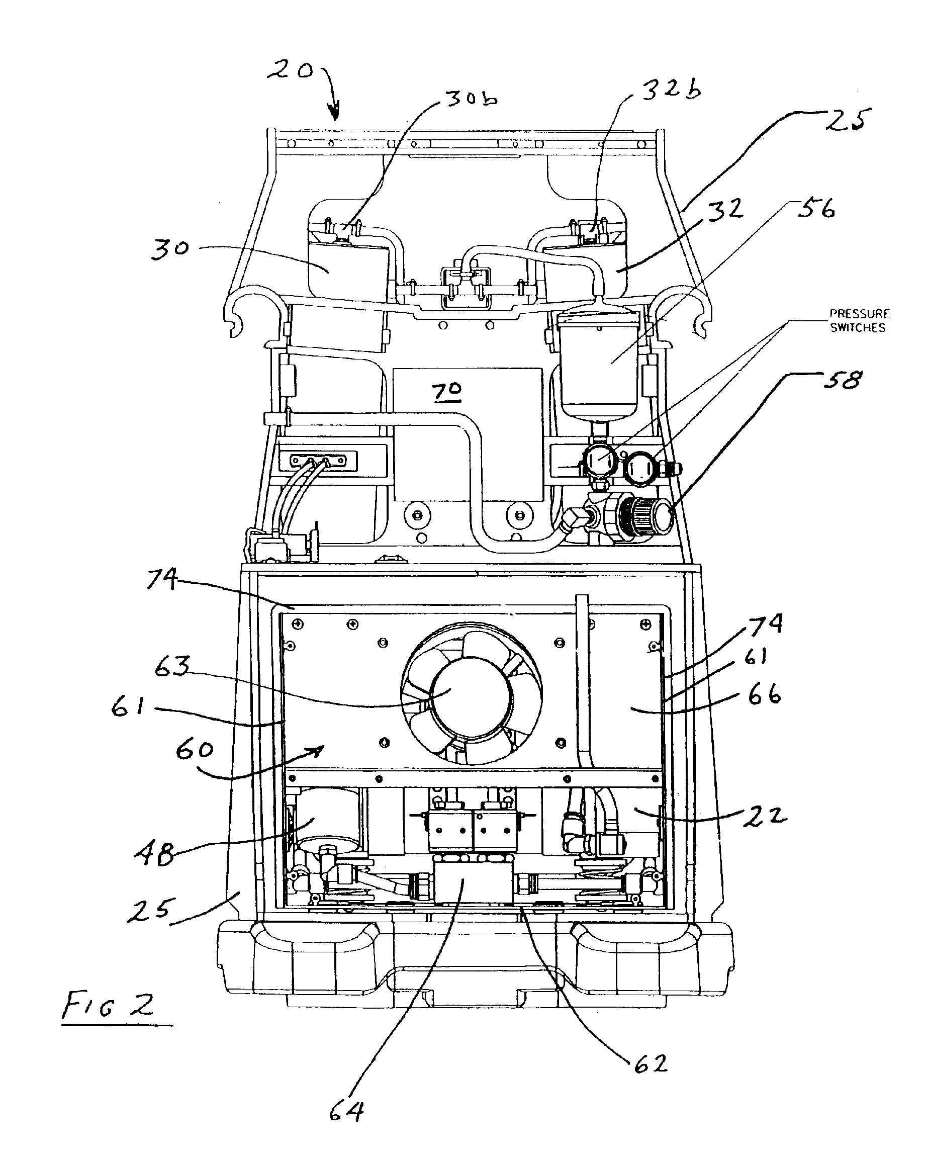 Reduced noise oxygen concentrator