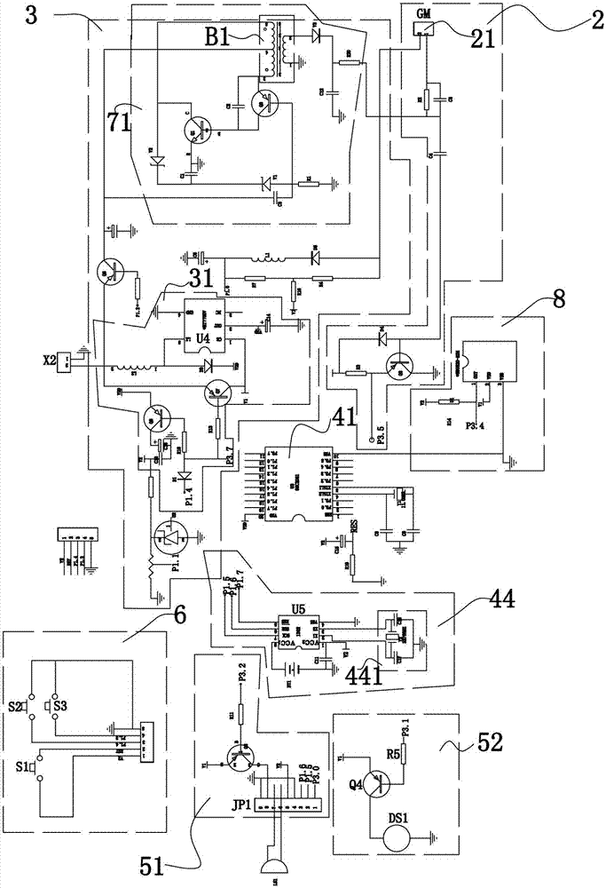 Nuclear Radiation Detection System