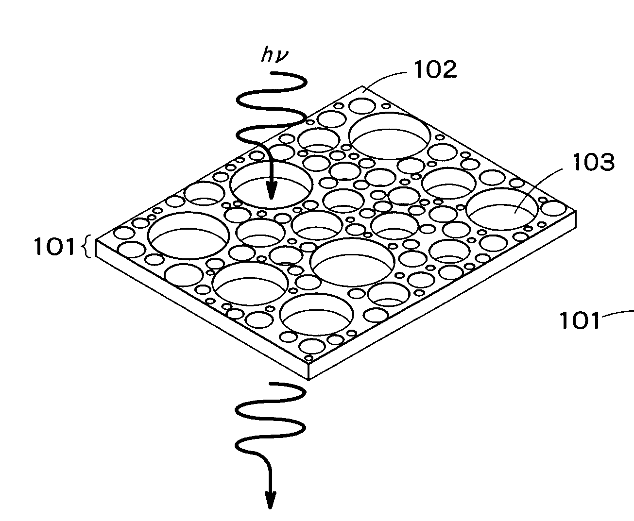 Displaying device and lighting device employing organic electroluminescence element