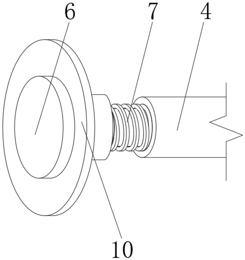 Crack reinforcing structure of wall body