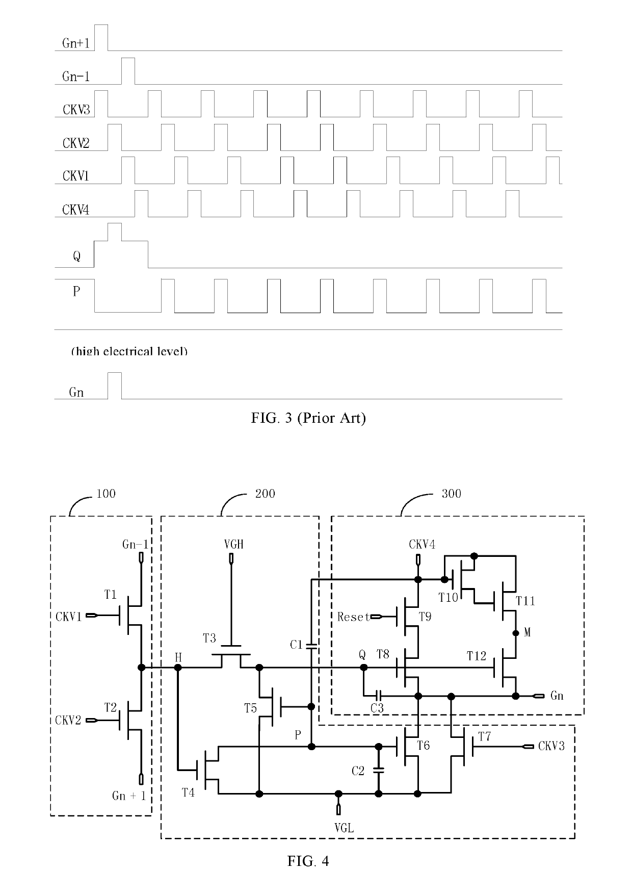 Scan driver circuit and liquid crystal display device having the circuit