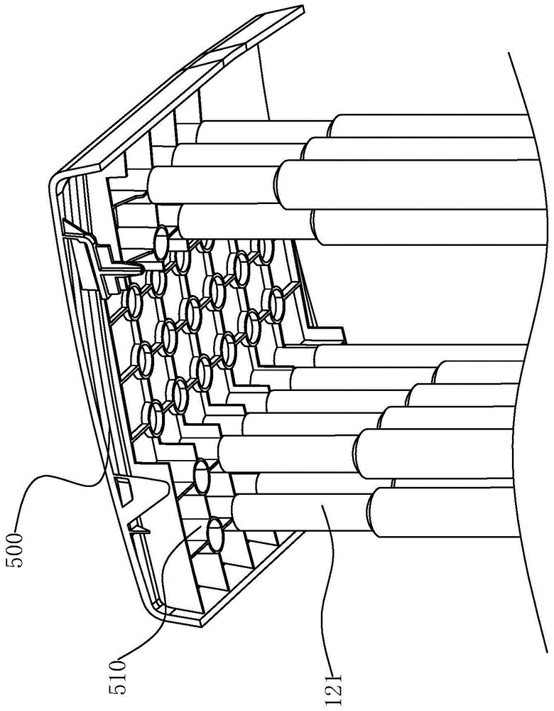 A mechanical limit ejection device for a mold