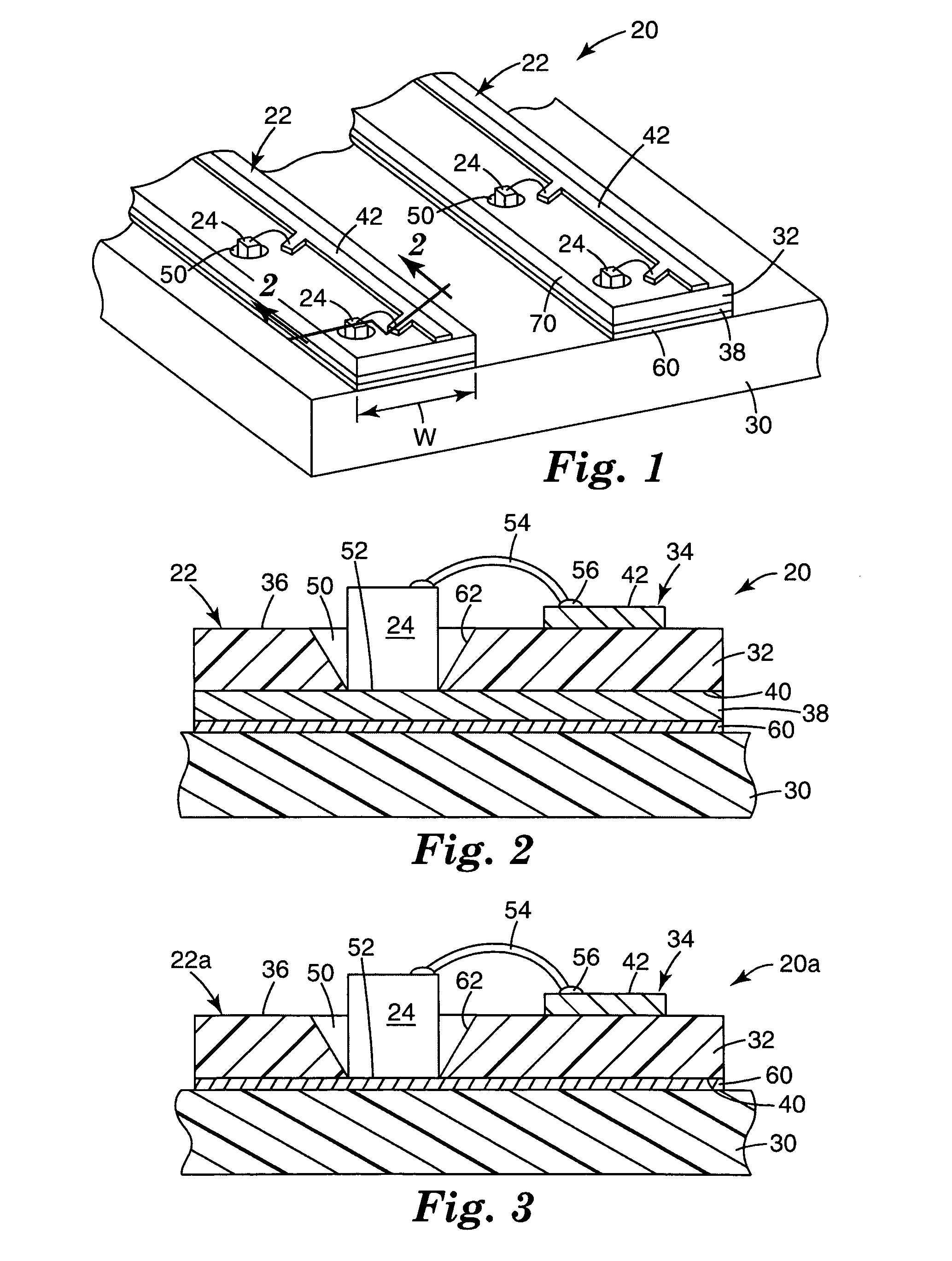 Illumination assembly using circuitized strips