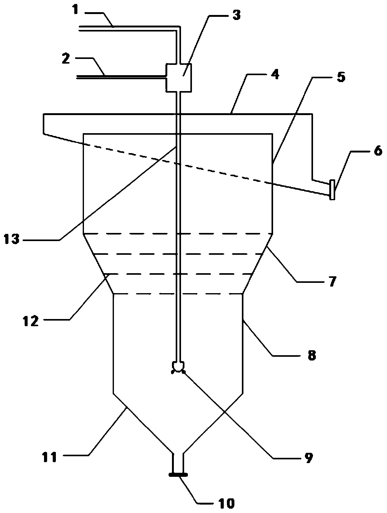 Flotation column device