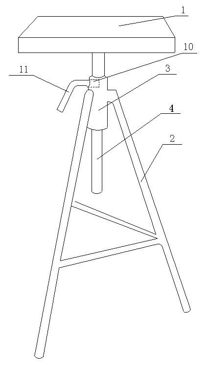 Ceramic art sculpture process table