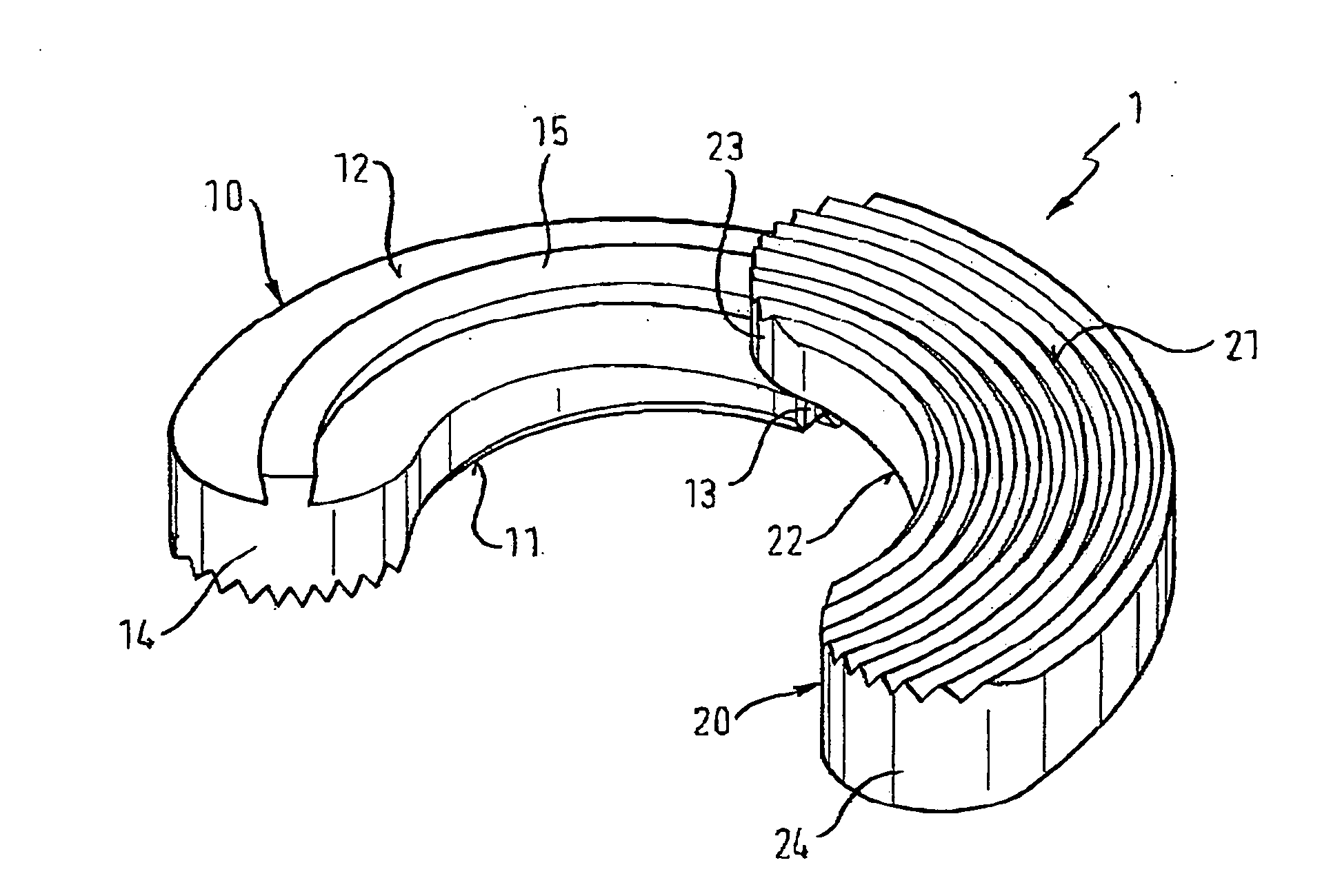 Height-adjustable intervertebrae implant