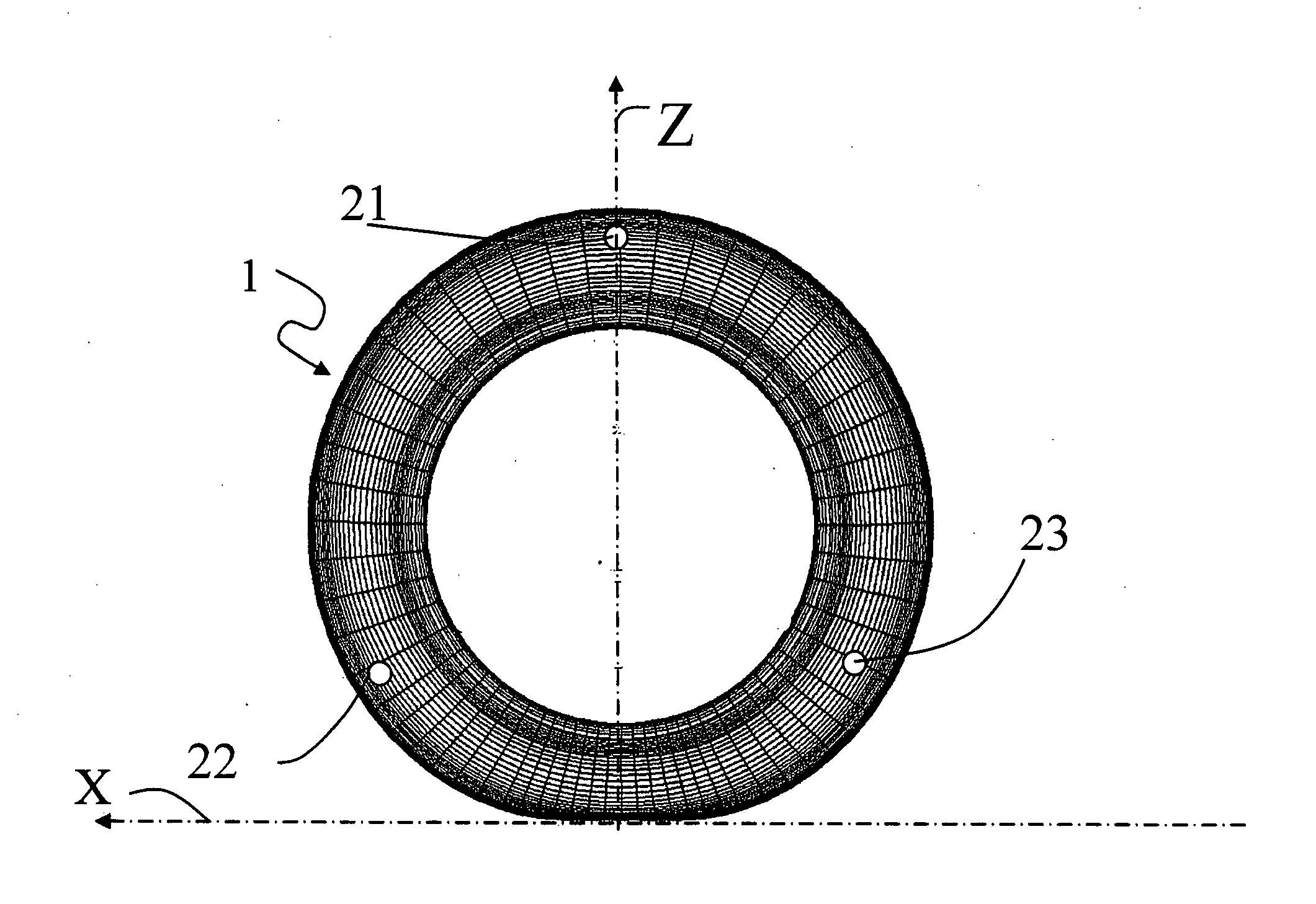 Method and system for managing data transmission from a plurality of sensor devices included in a tyre