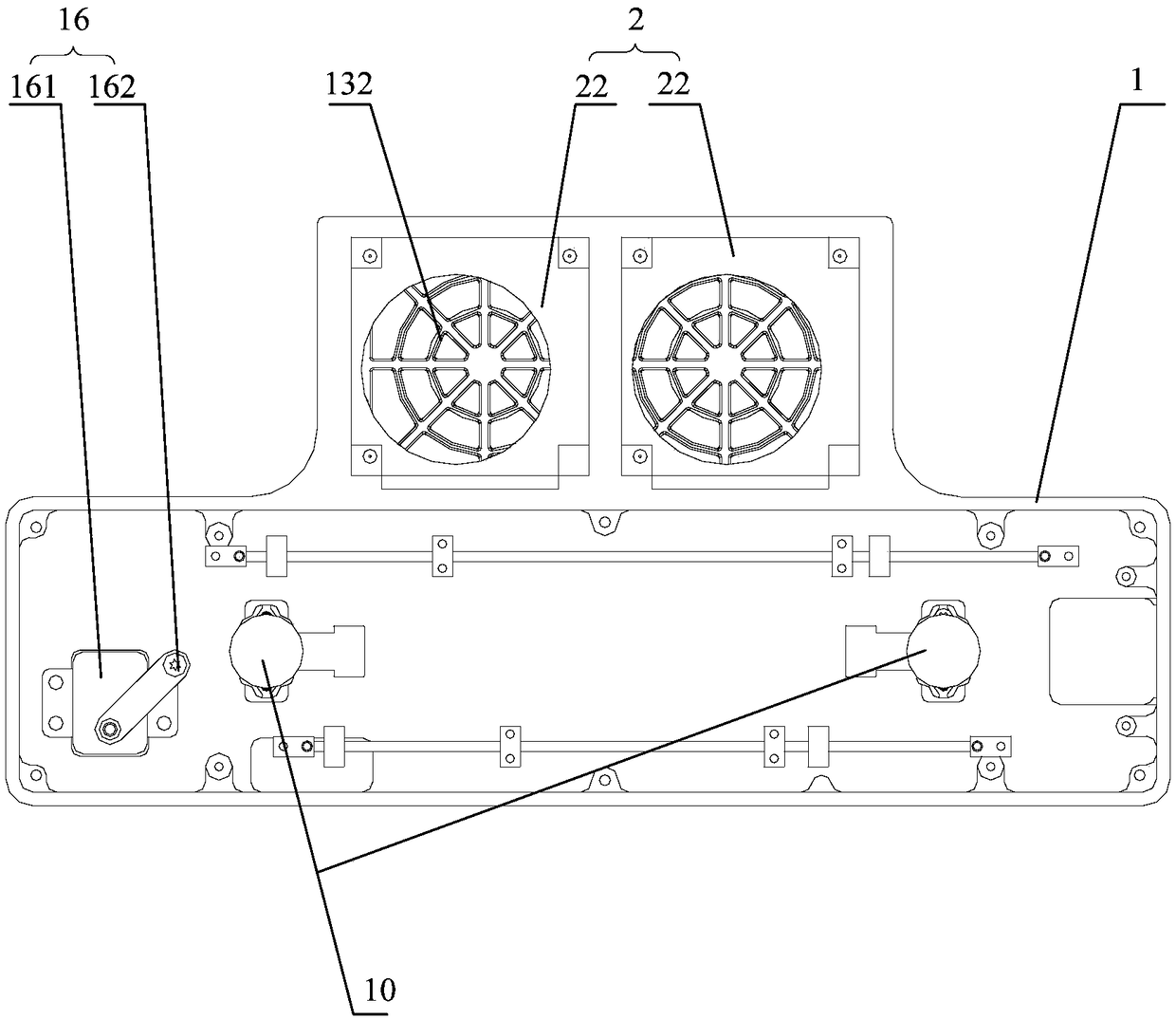 Dustproof structure, binocular sensor, and unmanned aircraft