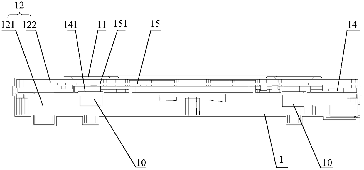 Dustproof structure, binocular sensor, and unmanned aircraft