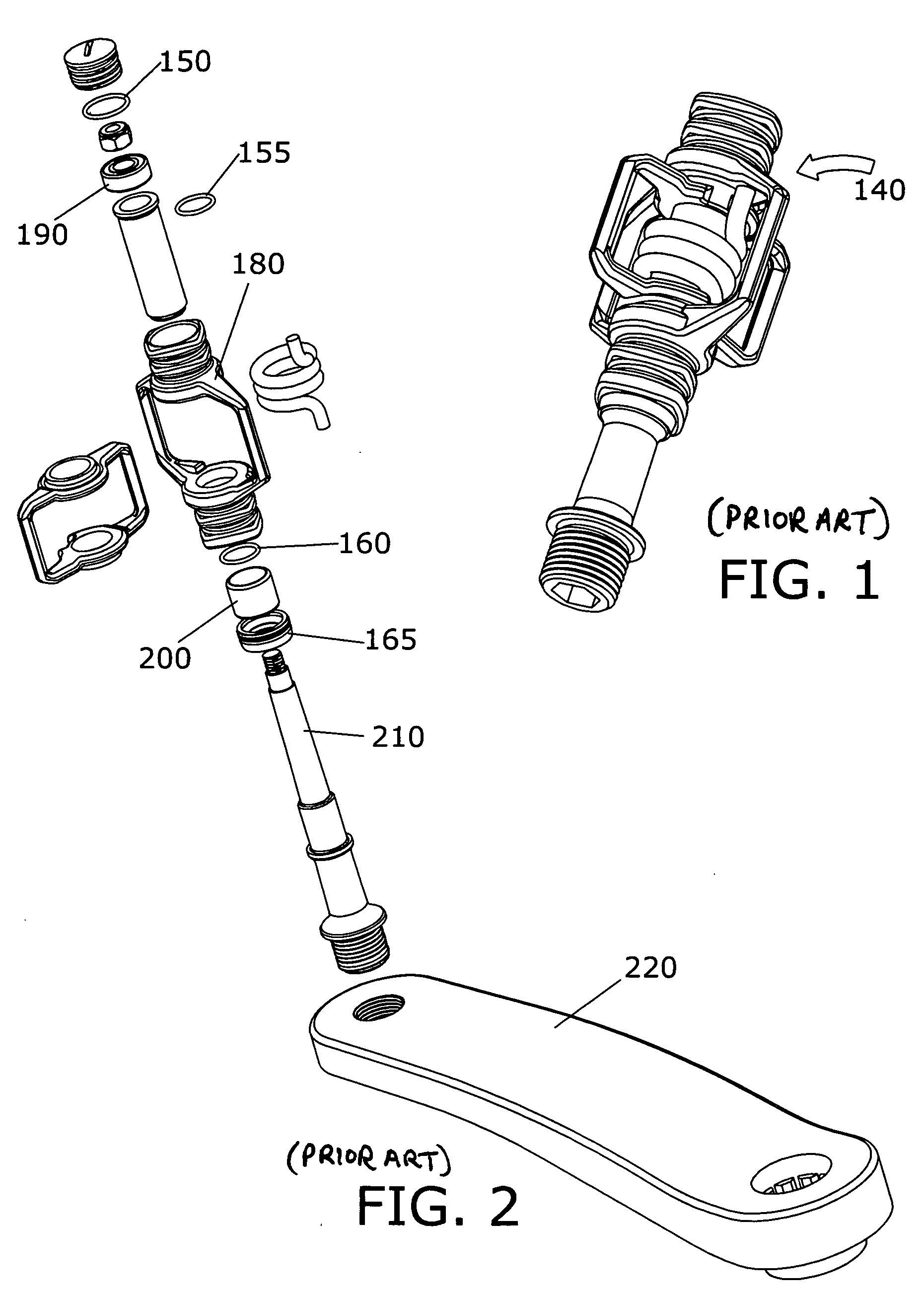 Bicycle pedal and crank apparatus