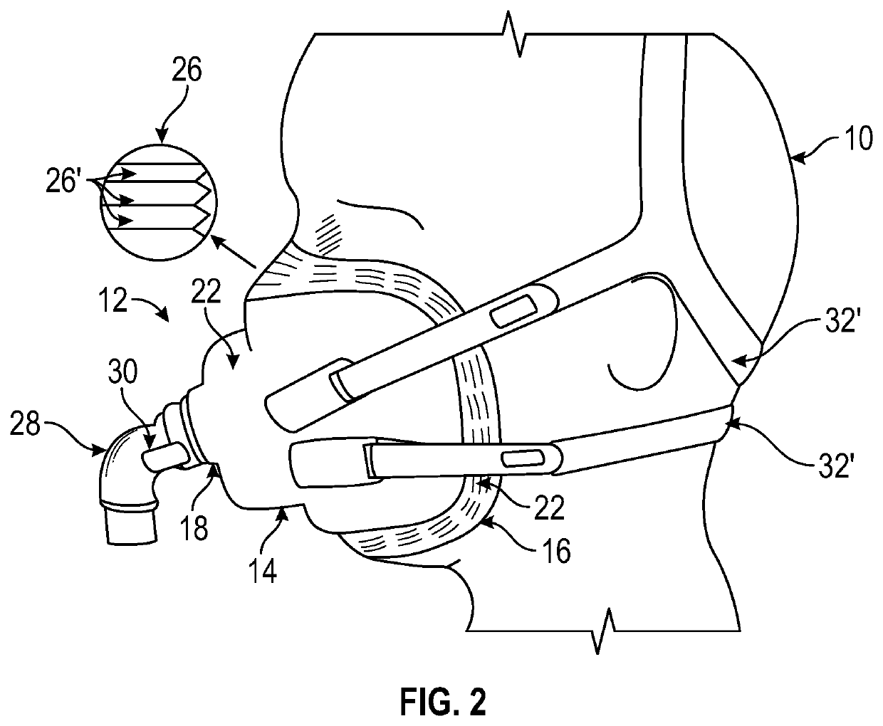 Positive pressure ventilation apparatus and positive pressure mask