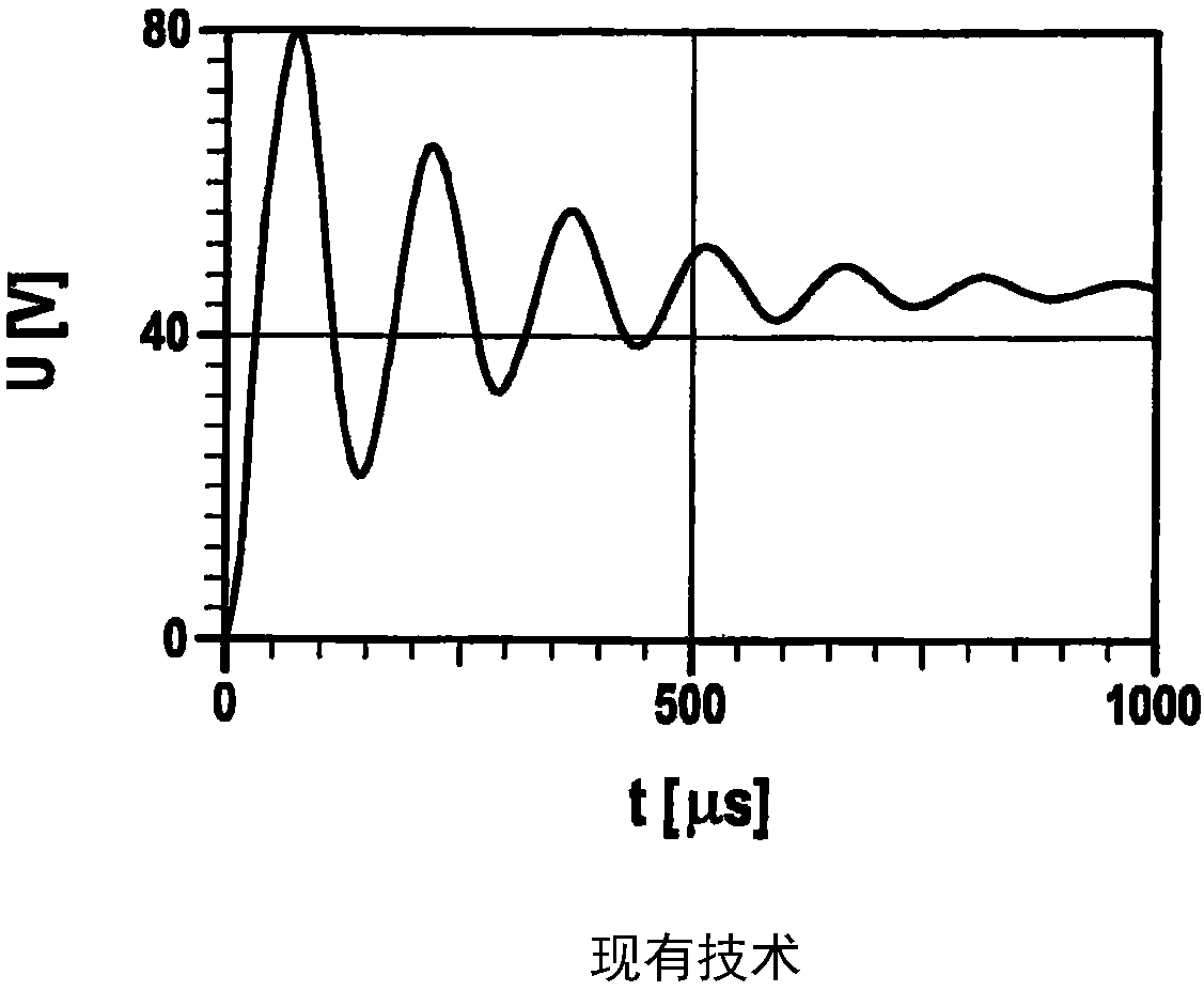 Switching device and method for running the switching device and motor vehicle electrical system