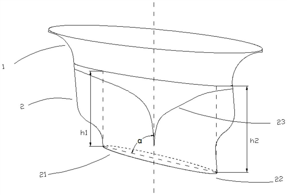 A transcatheter mitral valve stent