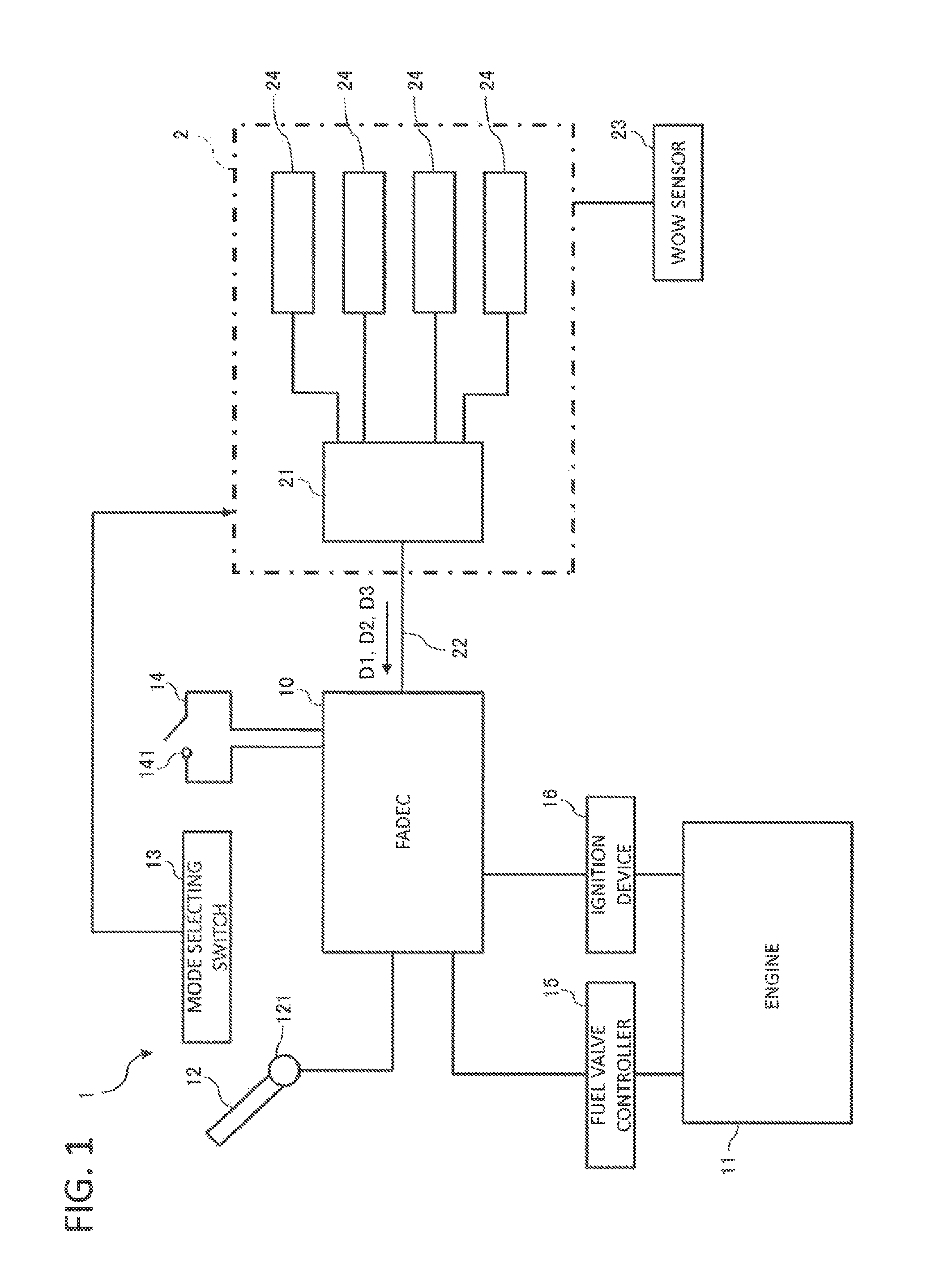 Engine control computer of aircraft, and aircraft