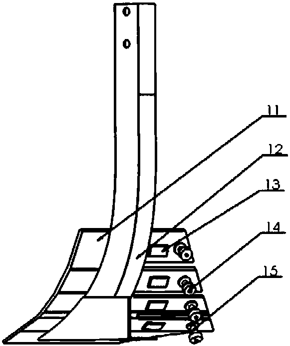 Adaptive multi-frequency ultrasonic-vibration low-resistance wear-resistance subsoiler and operation method thereof