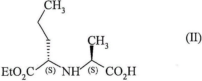 The preparation method of the l-arginine salt of perindopril