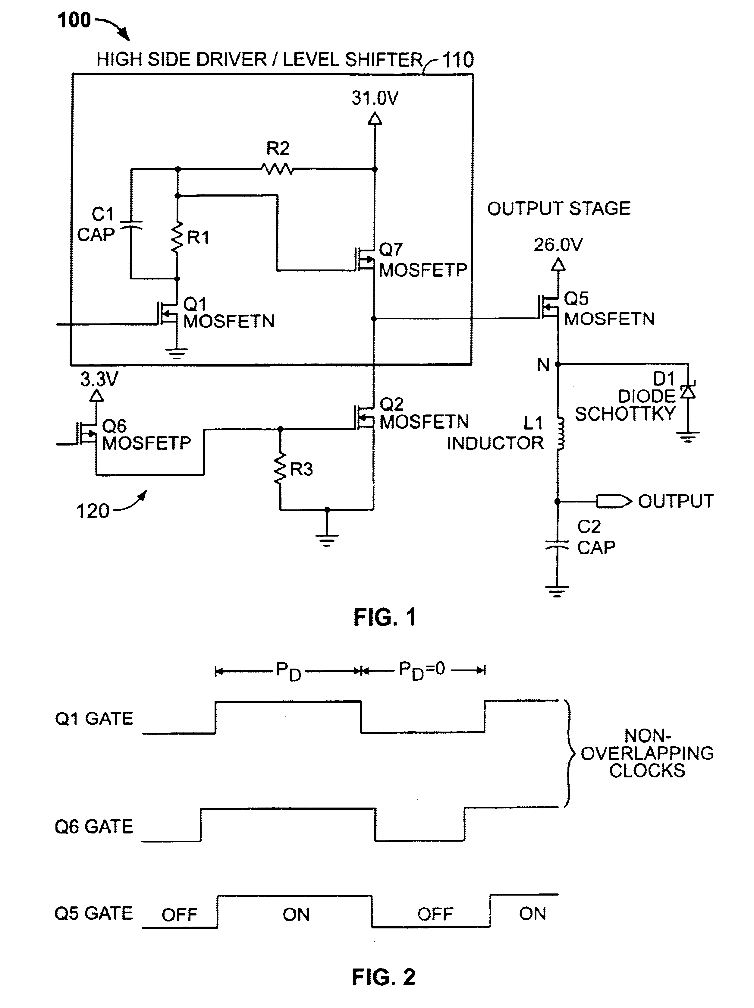 Switch mode power supply and driving method for efficient RF amplification