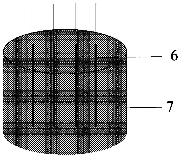 Tumor thermal ablation device based on non-contact power supply