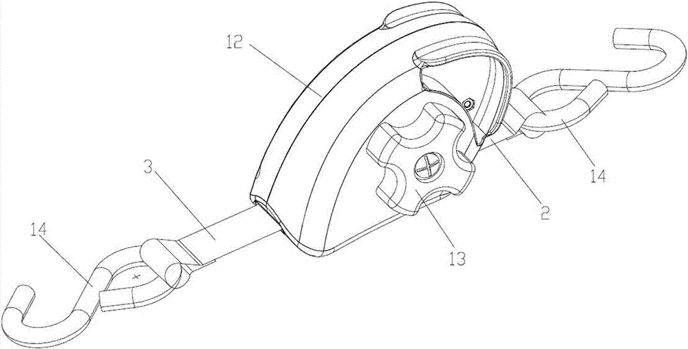 Tensioning machine capable of withdrawing tapes automatically