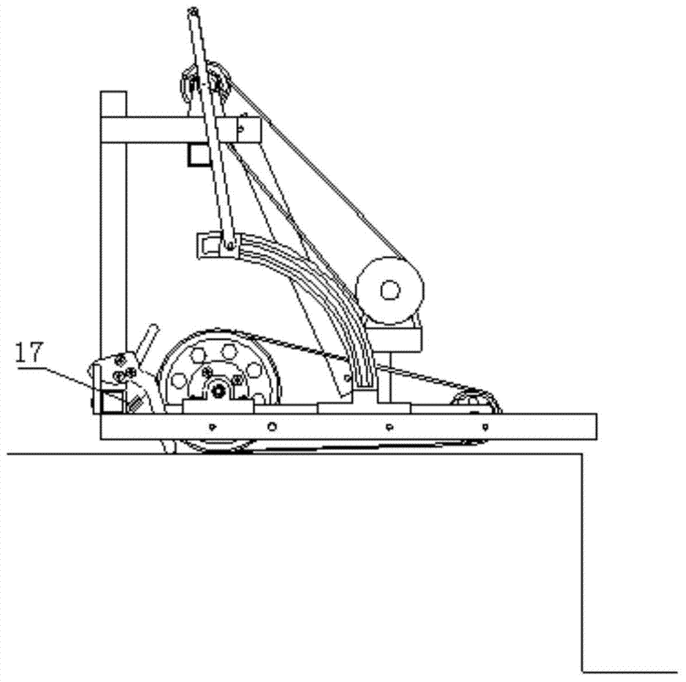 Triggering continuous step climbing mechanism