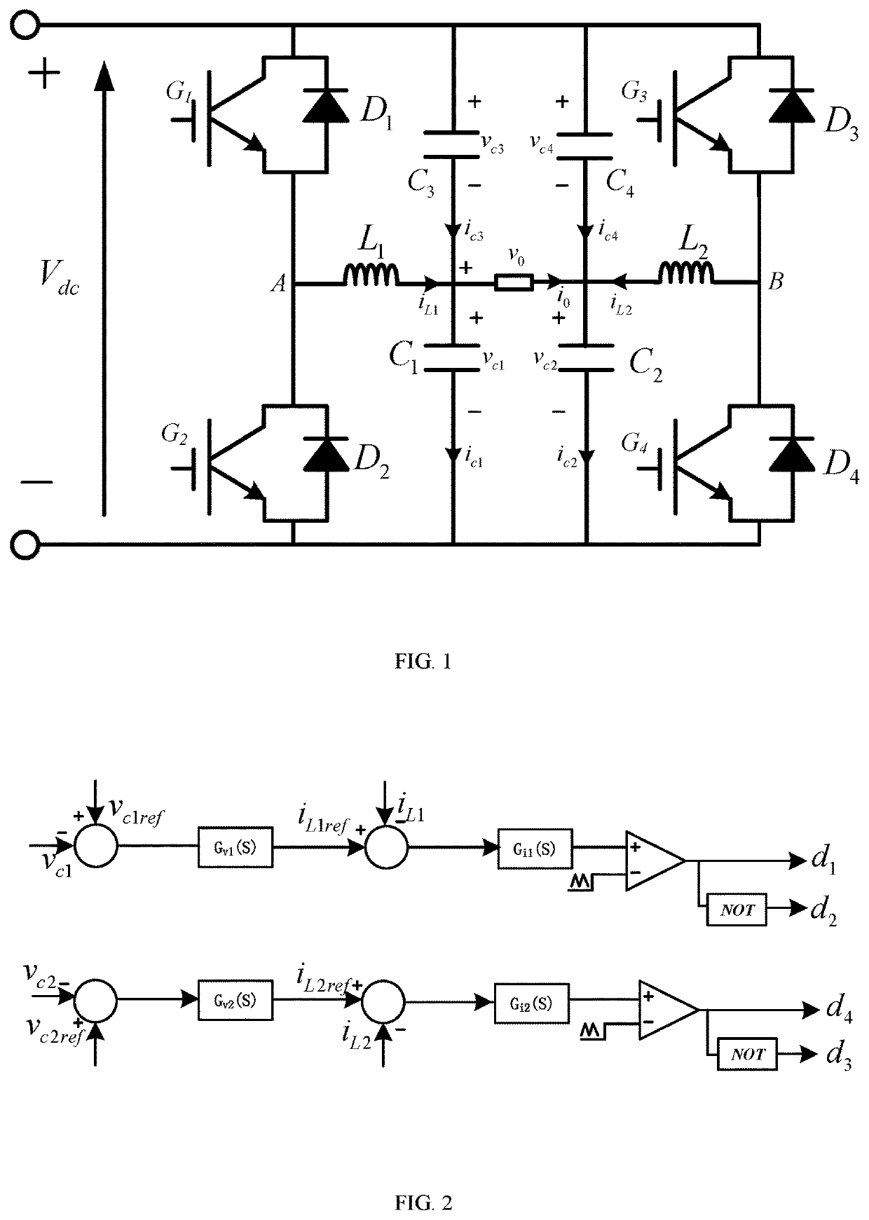 Ac-side symmetrically-split single-phase inverter for decoupling