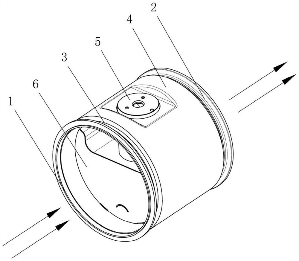 Double-vortex-flow type urea mixing device