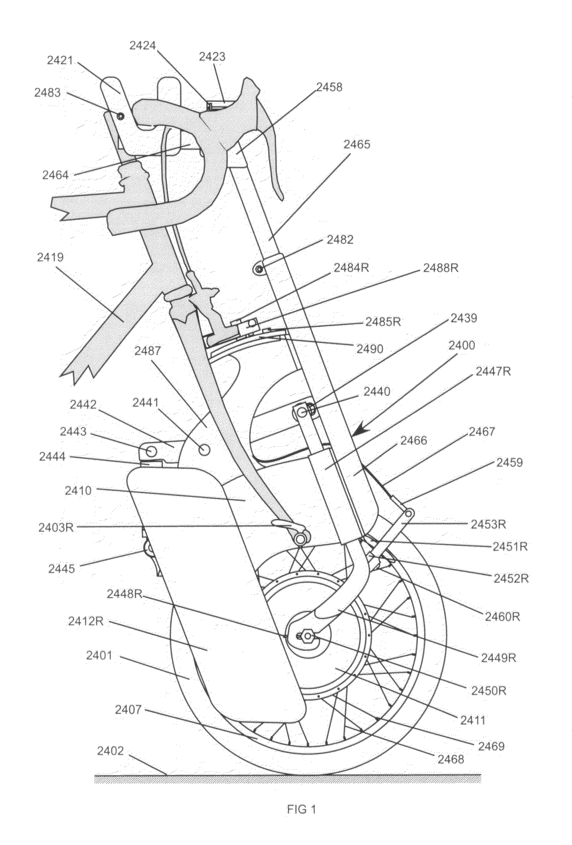 Self-propelled wheel for bicycles and similar vehicles